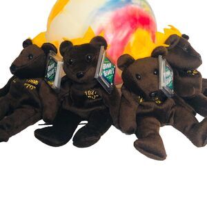 Bamm Beanos Baseball Toy Ruth, Sosa, McGwire, Maris - MLB Figures Beanie Babies